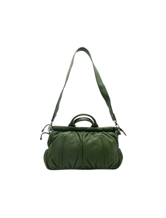 Green Satchel Bag